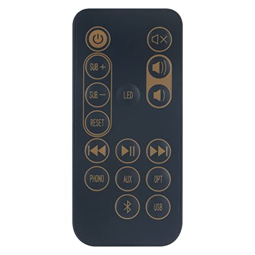 VINABTY Replacement Remote Control Compatible with Klipsch 1062775 R-15PM R15PM R-51PM RT1062775 Speaker Turntable System Remote Control