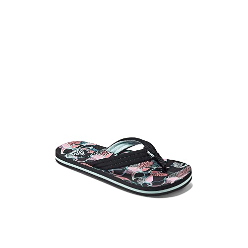 Image of REEF Girls Kids Ahi Beach Flip Flop, Soft Cushion Footbed, Water Friendly