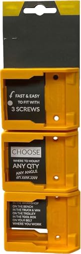Support de batterie DeWalt 20/60V StealthMounts robuste de qualité UK