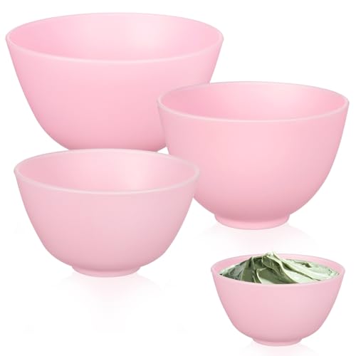 SUPVOX Silicone Facial Mask Mixing Bowl Cosmetic Beauty Tool 5.12In Non-Stick Skincare Bowl for DIY Masks and Hair Oil Application - Image 3