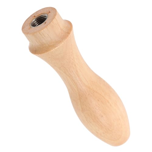 Tofficu ヴィンテージ風木製コードグリップ シーリングライト用耐久性アクセサリー 天然木色 簡単取付け ペンダント照明対応 インテリア装