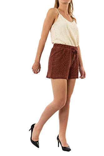 VERO MODA Damen VMOLEA NW JRS GA Shorts, Sable, S Cover