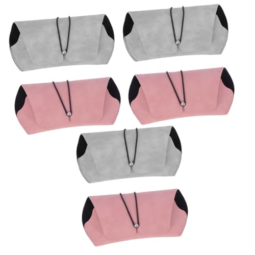 Étui à lunettes de soleil en cuir GALPADA, lot de 8 boîtes de rangement portables pour hommes
