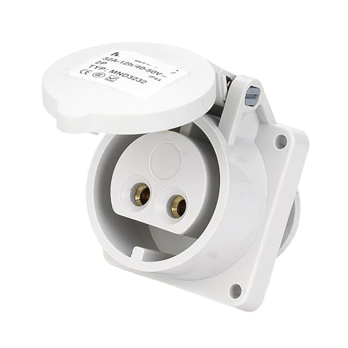 Prise basse tension 32A connectée au réseau 40V de votre atelier ou garage