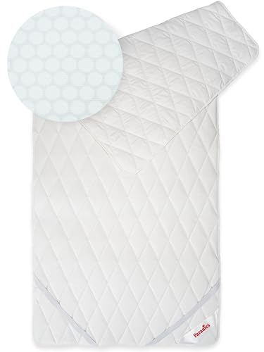 PARADIES kühlende Matratzenauflage 140x200 cm mit Wendefunktion Cool Dream Pad - atmungsaktiver + feuchtigkeitsregulierender Matratzenschoner mit Kühleffekt