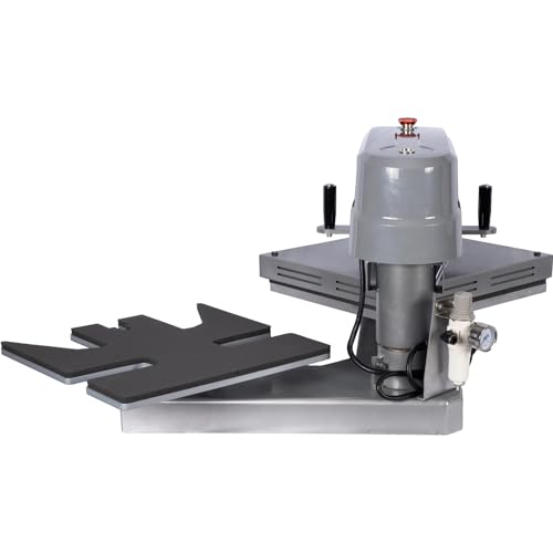 Prensa térmica neumática doble 15x15 pulg miniatura 6