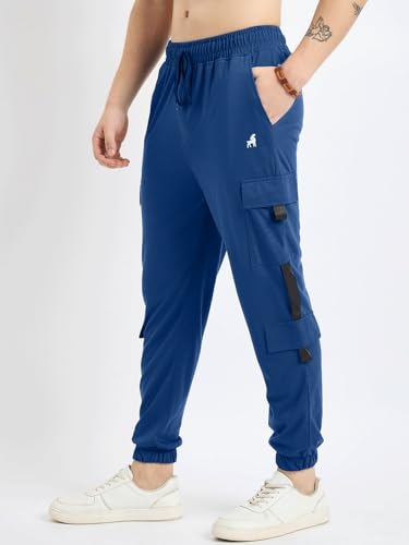 Image of Modeve Men's Cargo|| Joggers Style Solid Trackpant