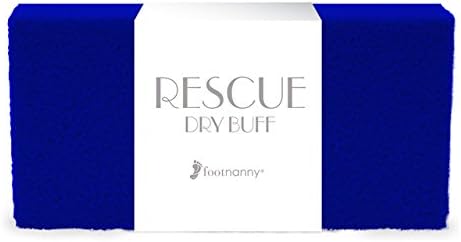 Footnanny RESCUE Dry Buffer Pedi-Scrub Foot Buffer Pedicure (Blue)