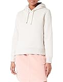 Metallspitzen mit Logo GANT Damen REG Shield Hoodie Tonal Logo Kapuzenpullover, Putty, M