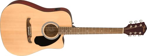 Fender FA-125 CE DREAD NAT WN Guitare Western - Les Beatles, Paul McCartney, John Lennon, RIngo Starr, George Harrison Fender FA-125 CE DREAD NAT WN Guitare Western – Image 4