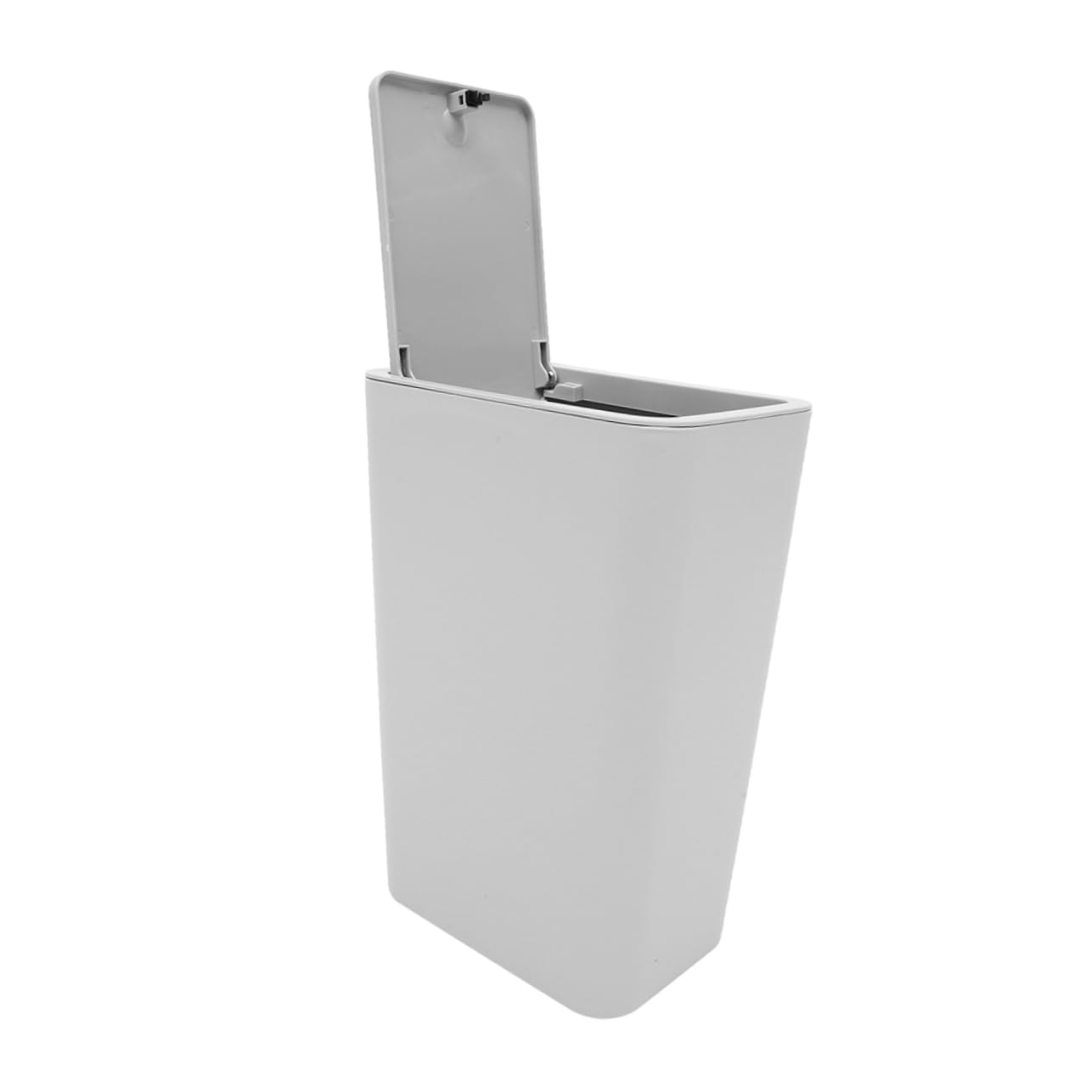 DECHOUS Pattumiera Con Coperchio Pressione Cestino Piccolo in Resistente e Pratico Per Cucina Bagno e Camera Da Letto