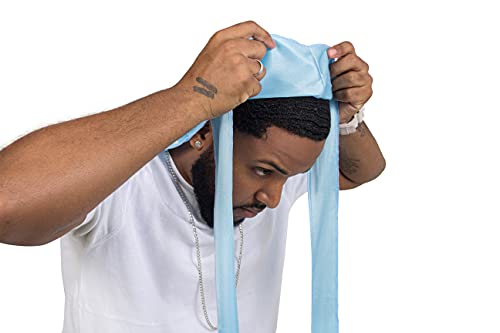 ForceWave Silky Durag for Men Wave Cap Satin Dorag for Men Women 360 Wave