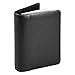 Samsill Regal Leder Visitenkartenbuch 6-Ringbuch für 120 Visitenkarten und A-Z Register schwarz