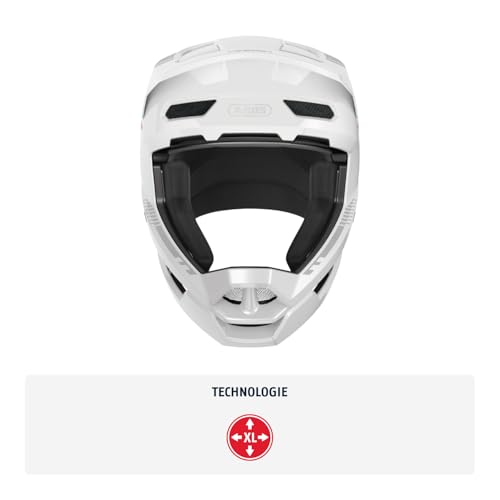 ABUS Downhill Helm HiDrop – ASTM-zertifizierter Fullface Helm mit ABS-Außenschale für MTB: Downhill, Enduro und Bikepark… – Ansicht 2