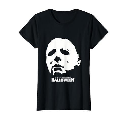 Image of Halloween Michael Myers Silhouette T-Shirt, Women, Black, XX-Large