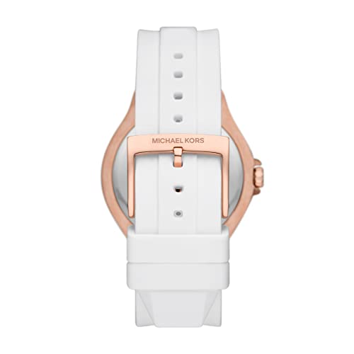 Michael Kors Lennox White Silicone Watch #TOP3