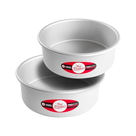 Fat Daddio's Anodized Aluminum Cake Pans, 2 Piece Set Cover