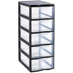 Sundis ORGAMIX 5 GM Noir PAL 21 Torre de Almacenamiento con cajones, A4