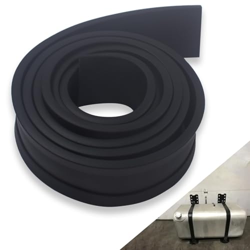 2 Inches (Length 6 Feet) Fuel Tank Strap Isolator Gas Tank Strap Replacement for Most Semi-Trailer Trucks Seal