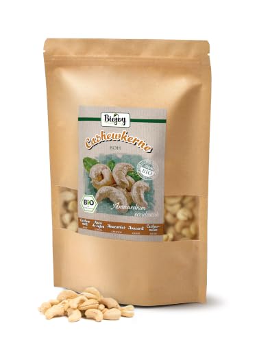 Biojoy Noix de cajou BIO entières et crues, naturelles, Cashews, 1 kg – vue 3