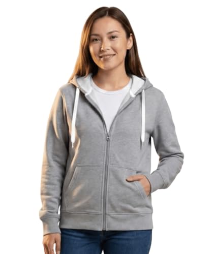 Image of Scott International Women's Cotton Blend Hoodie | Long Sleeve Sweatshirt | Stylish Winter Wear | Hooded Winter Top | Casual Outdoor, Travel, Gym & Everyday Wear | Pullover for Women