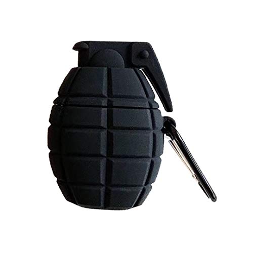 Grenade Airpods Case, New 3D Cartoon Grenade Silicone Airpod 1st/2nd Designer Skin Kawaii