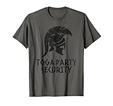 Funny Toga Security T Shirt College Party Tee T-Shirt