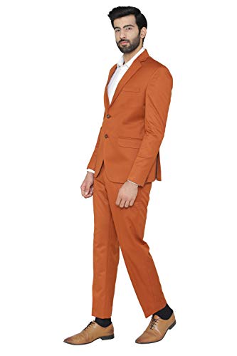 Image of WINTAGE Men's Polyester Cotton and Evening 2 Pc Suit