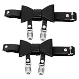 ORFOFE 2 Stück Verstellbare Leg Belt mit Süßem Bowknot Design Verstellbares Beinband aus...