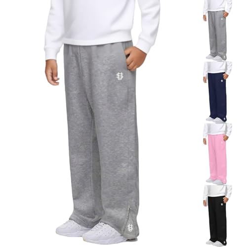 Jogginghose Kinder Jungen Baggy Sweatpants Breite Baumwolle...