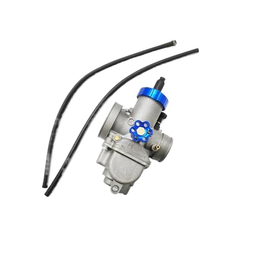Carburateur PE28 28mm OKO Koso vis CNC bleu pour scooter et moto