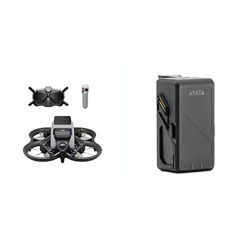 DJI Avata Fly Smart Combo (DJI FPV Goggles V2) - FPV-Drohne Quadrokopter...