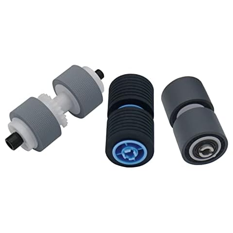 Intendvision Replacement Scanner Roller Kit Compatible with for DR-G1100 DR-G1130 DR-G2090 DR-G2110 DR-G2140 8262B001AA, Brake Roller and Pick Roller Set Cover