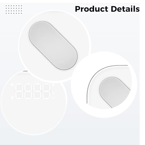 Báscula digital de baño con medición de grasa corporal miniatura 4