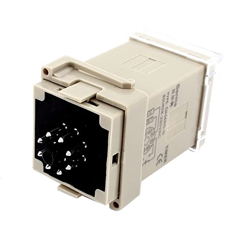 Minuterie double temporisation DH48S-S relais programmable AC 220V