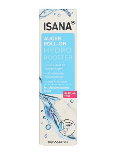 Augen Roll-On Hydro Booster, Kühlende Massagekugel, Parfümfrei, Mit Hyaluron
