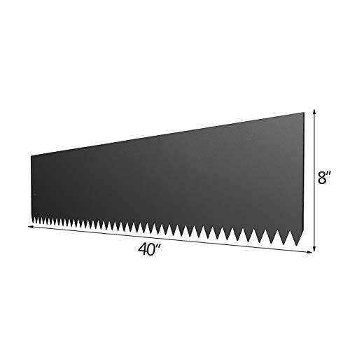 Lovshare 40 X 8 X 6 PACK STEEL EDGING Vevor Steel Landscape Edging 40 X 8 Inch Steel Edging For Landscaping 6Pcs Steel Garden Edging Border Landscape Edging Steel Lawn Edging Garden Edging Garden Border Edging Metal Edging thumb #6