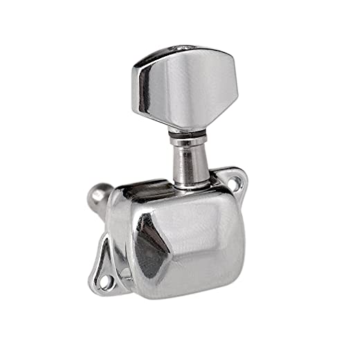 Kstyhome Piquets de réglage de corde de guitare 6 pièces Mécanique de réglage semi-fermée Mécaniques pour guitare… - Les Beatles, Paul McCartney, John Lennon, RIngo Starr, George Harrison Kstyhome Piquets de réglage de corde de guitare 6 pièces Mécanique de réglage semi-fermée Mécaniques pour guitare… – Image 4