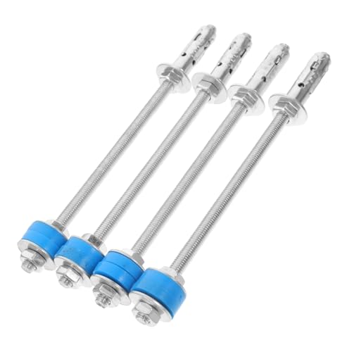 HOMSFOU 4 Uds Anclajes De Cuña De Hierro Galvanizado Pernos De Anclaje Colgador De Amortiguación Para De Amortiguación De Conductos De Unidad Interior De Aire Acondicionado