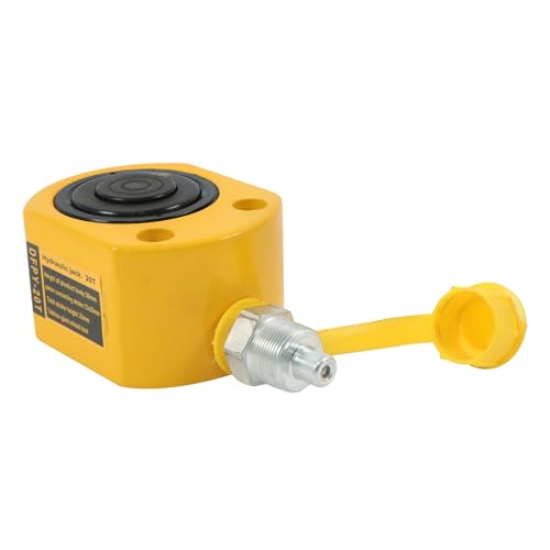 LiGuVCY 20 Ton 1 inch Hydraulic Cylinder Jack, YG-20D, Low Profile Lifting Cylinders for Manufacturing Industry, Maintenance Industry