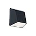 WAC Lighting dweLED, Atlantis 6in LED Indoor and Outdoor Wall Light 3-CCT 3000K-3500K-4000K