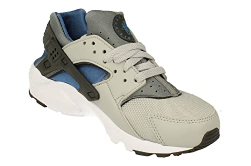 Nike Huarache Run GS Trainers FB8030 Sneakers Shoes (UK 4.5 us 5Y EU 37.5, Light Smoke Dark Marina Blue 001)4