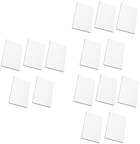 VICASKY 15 pcs Accessories Printing Crafts Rubber Carved Hand Applies Material Scrapbooking Invitation Stamping DIY Making and Craving Block Blocks Project Bricks Cut Stamps Supplies