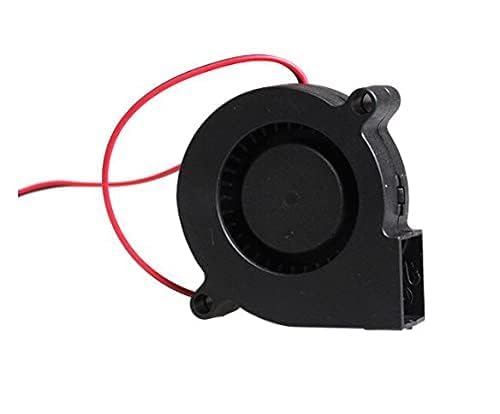 Image of DC 12V 75 * 75 * 30 Brushless Blower Fan with PWM Fan Speed Controller Module for DIY Cooling, Ventilation & Electronics Projects