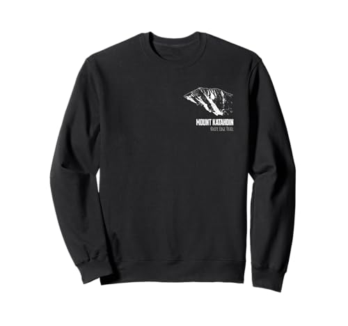 Mount Katahdin Maine Knife Edge Trail Hiking Souvenir Sweatshirt