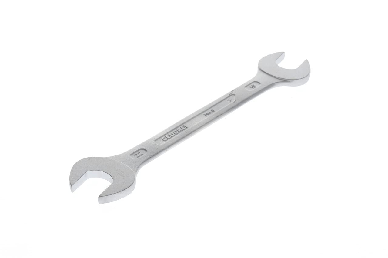 Gedore Silver 6-19X22 19 X 22 Mm D3110 Double Open Ended Spanner