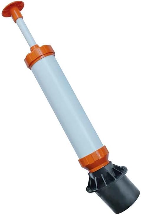 Faithfull FAIPDRHP20 HP20 Jet Pump Drain Unblocker, Set With Three Heads: Including Toilet Adaptor