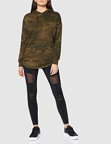 Leggings tech mech negro pitillo para mujer Urban Classics 3