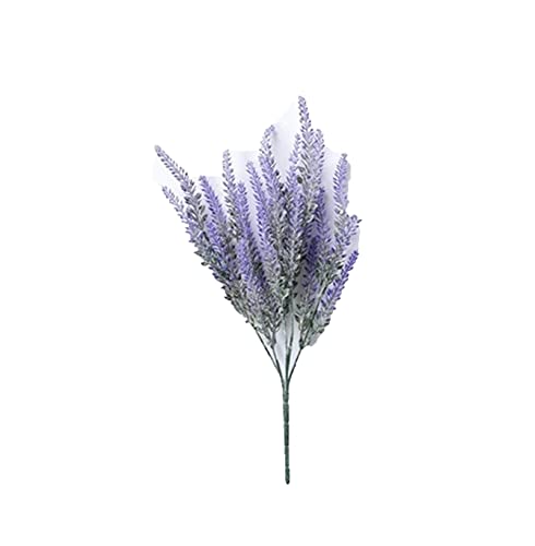 Flores decorativas para el hogar con diseño de ramo de lavanda provenzal 2
