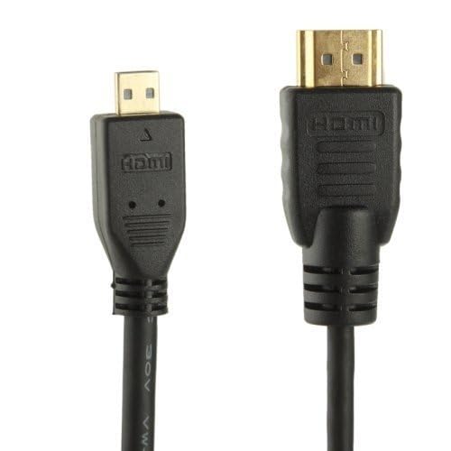 USA 6 FT Micro HDMI to HDMI 1080P HD TV Video Out Cable For Gopro HD 3 Hero3